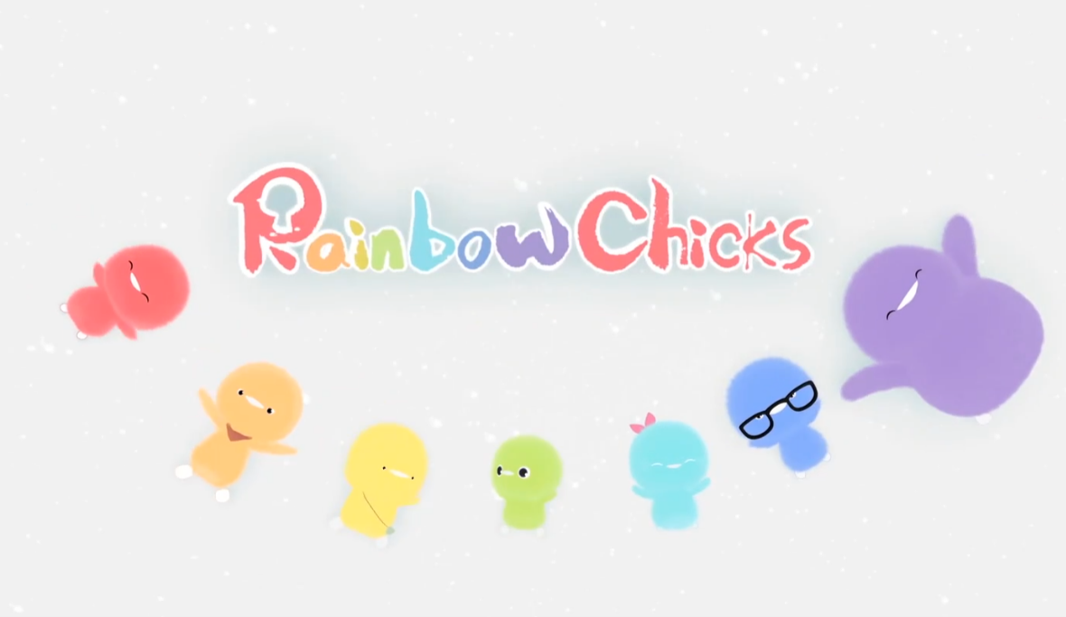 小鸡彩虹 英文版 中国原创水墨风低幼动画 中英文字幕 1-4季 91集-虎学网