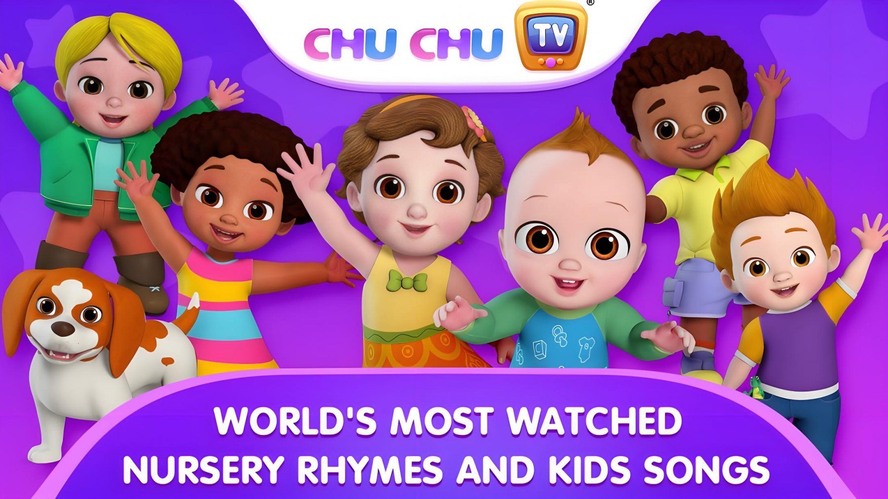 ChuChu TV 英语儿歌视频 ABC歌英语启蒙 YouTube订阅数9810万 266集-虎学网
