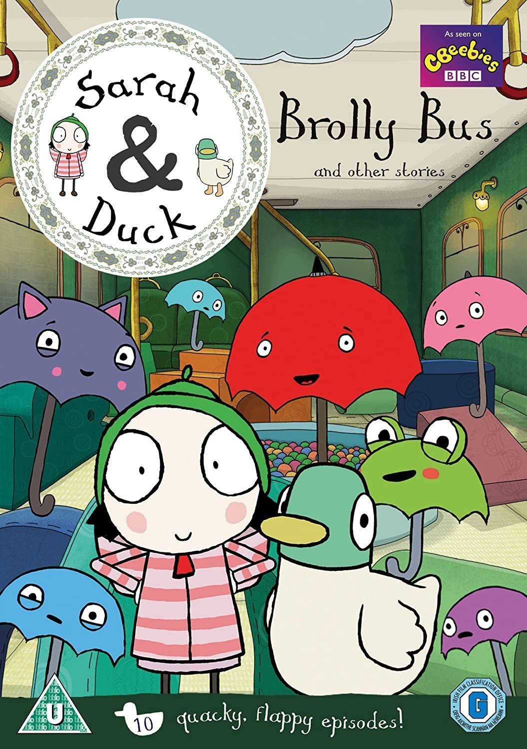 Sarah and Duck 莎拉和乖乖鸭 BBC学龄启蒙动画 中文版+英文版 1-3季 120集-虎学网