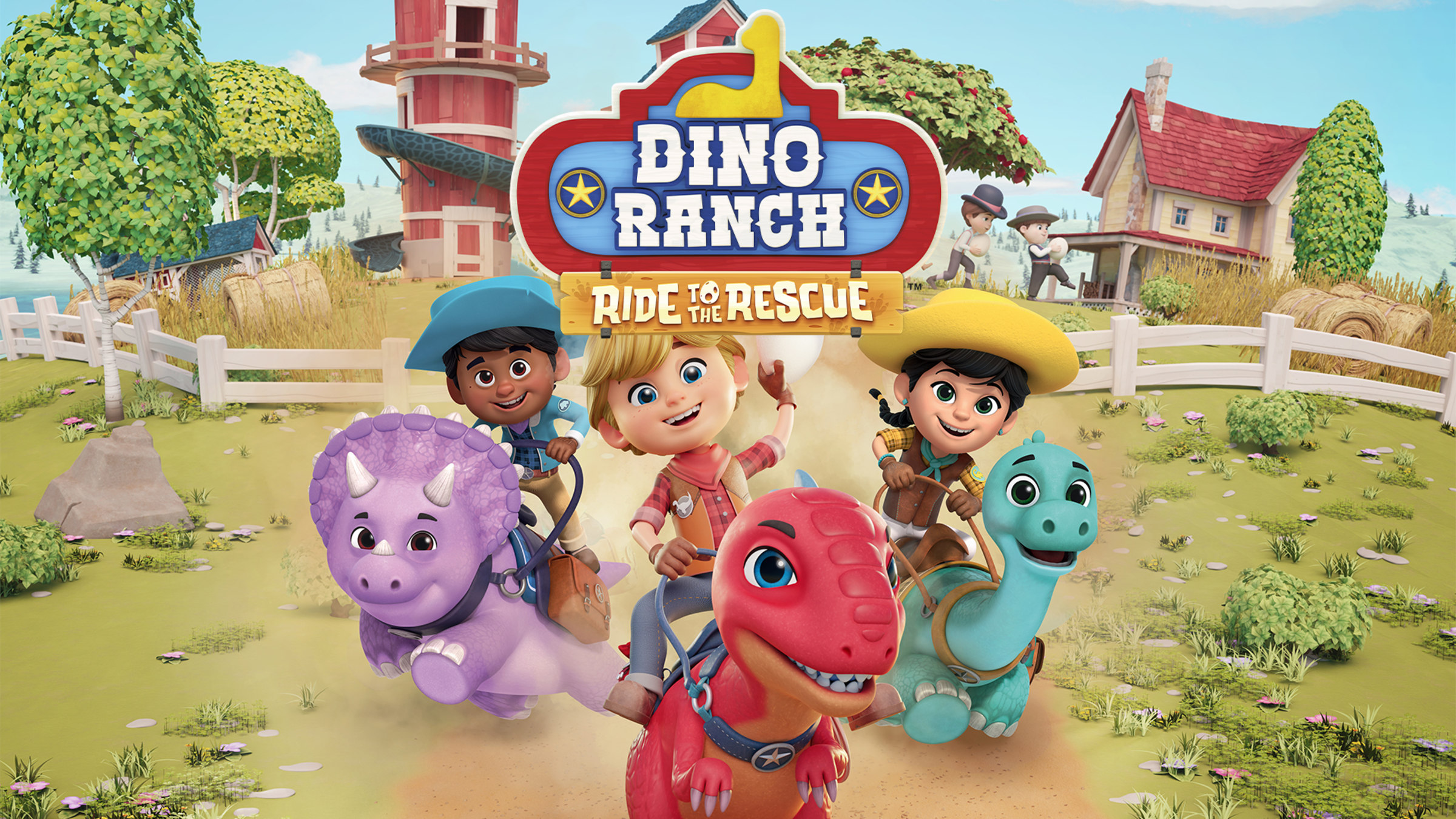 Dino Ranch-恐龙牧场 1-3季 1080P英文字幕 独创「史前西部」奇幻世界-虎学网