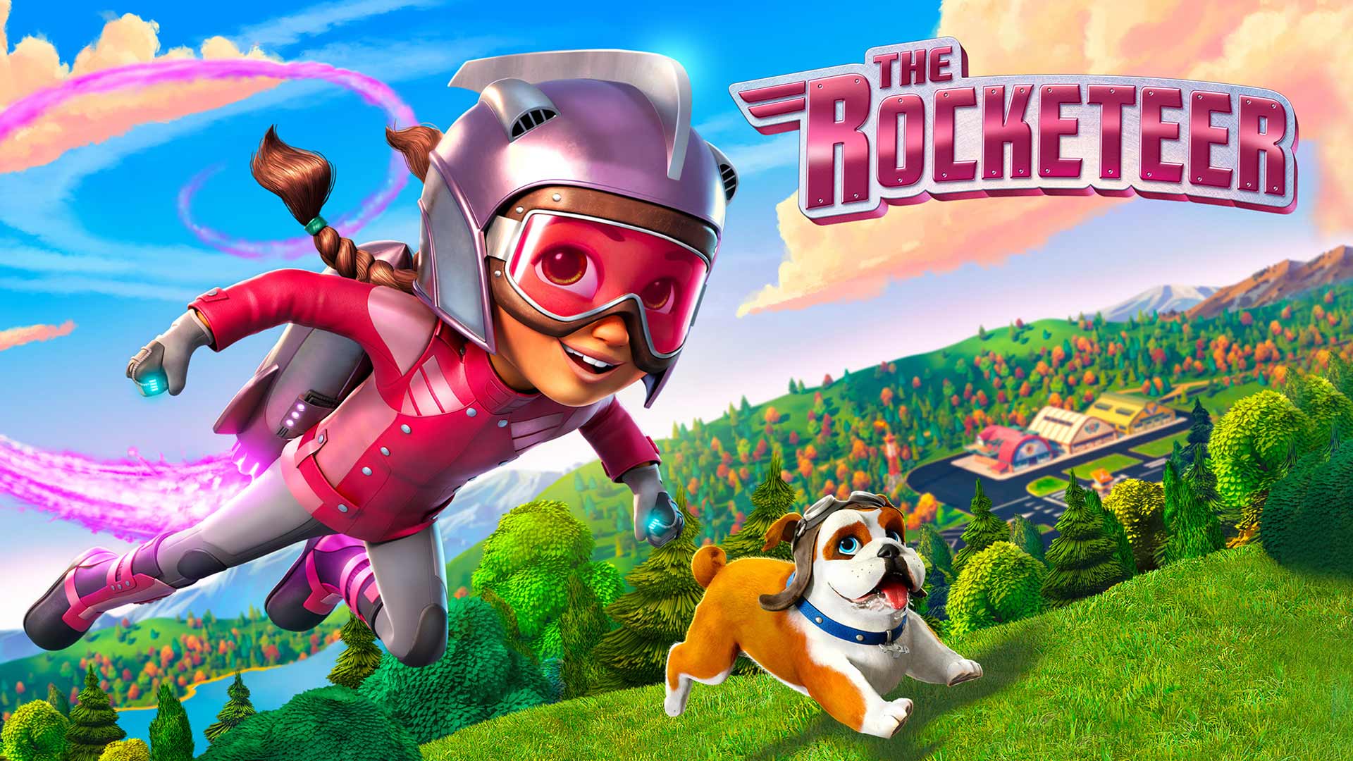 The Rocketeer 火箭女孩 中文版+英文版 43集 1080P英文字幕 迪士尼低龄动画-虎学网