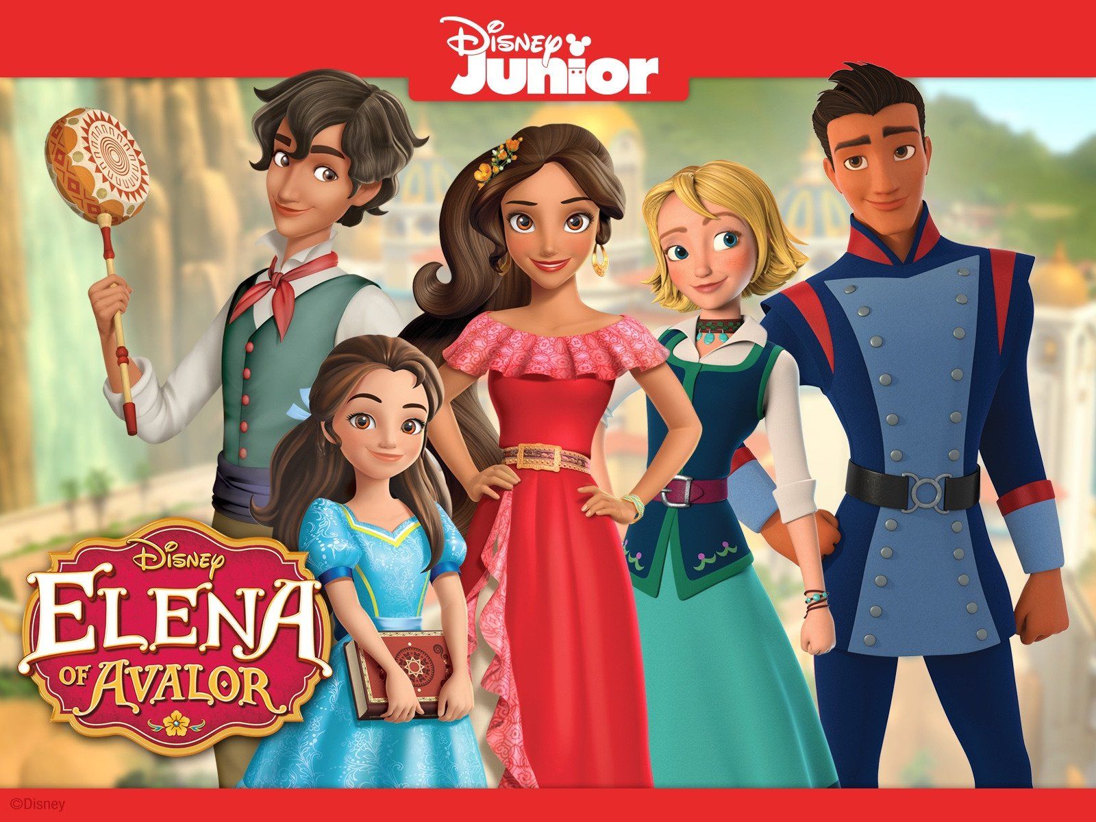 艾莲娜公主 Elena of Avalor 中文版+英文版 1-3季 1080P英文字幕 迪士尼奇幻冒险-虎学网
