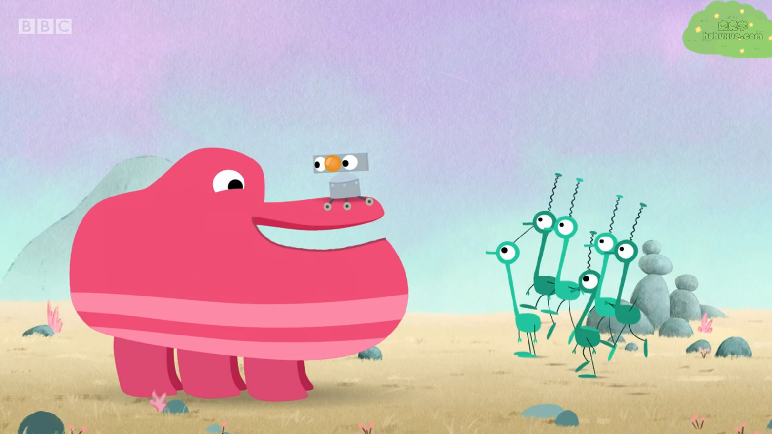 B.O.T. and The Beasties 机器人BOT 与小怪兽 50集 1080P 英文字幕 BBC出品启蒙动画-虎学网