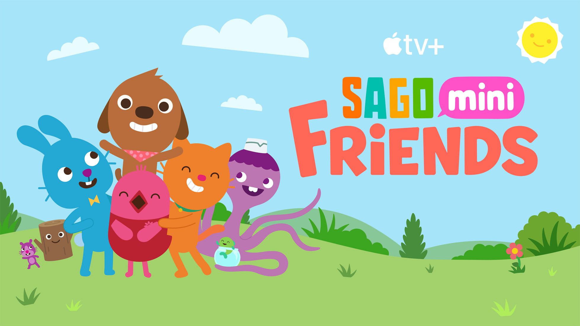 Sago Mini Friends 赛格迷你小伙伴 1-3季 1080P英文字幕 社交情商启蒙动画-虎学网