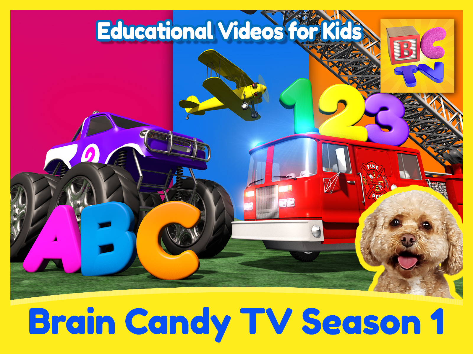 Brain Candy TV|爱车启蒙天花板 北美低幼早教3D动画 高清英文字幕 235集-虎学网