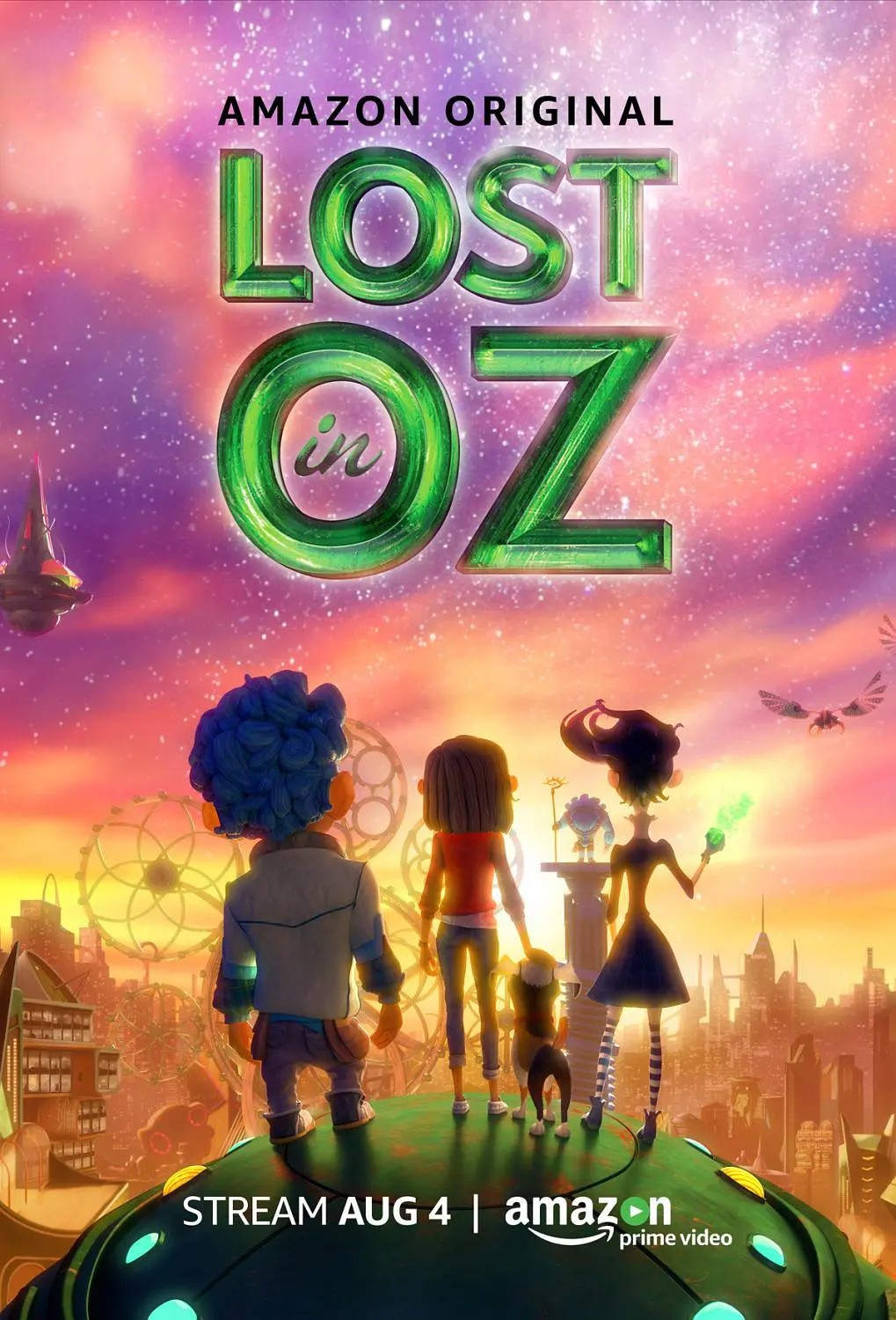 Lost in Oz仙踪迷失 英文版 原版美音CG动画・绿野仙踪新编 1-2季 英文字幕 26集-虎学网