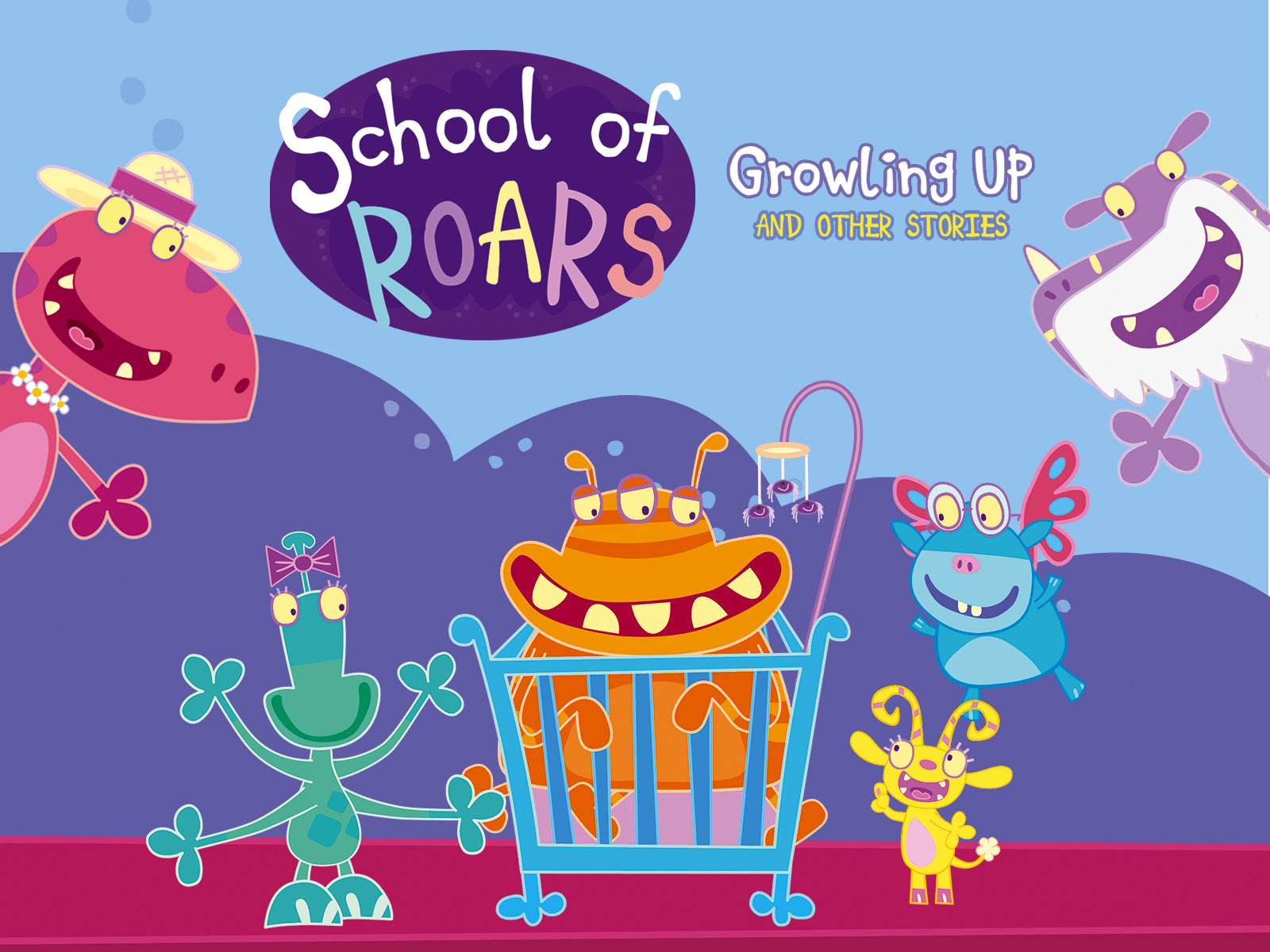 School Of Roars 咆哮学校 BBC王牌低幼动画 英文字幕 第1季+加长篇 77集-虎学网