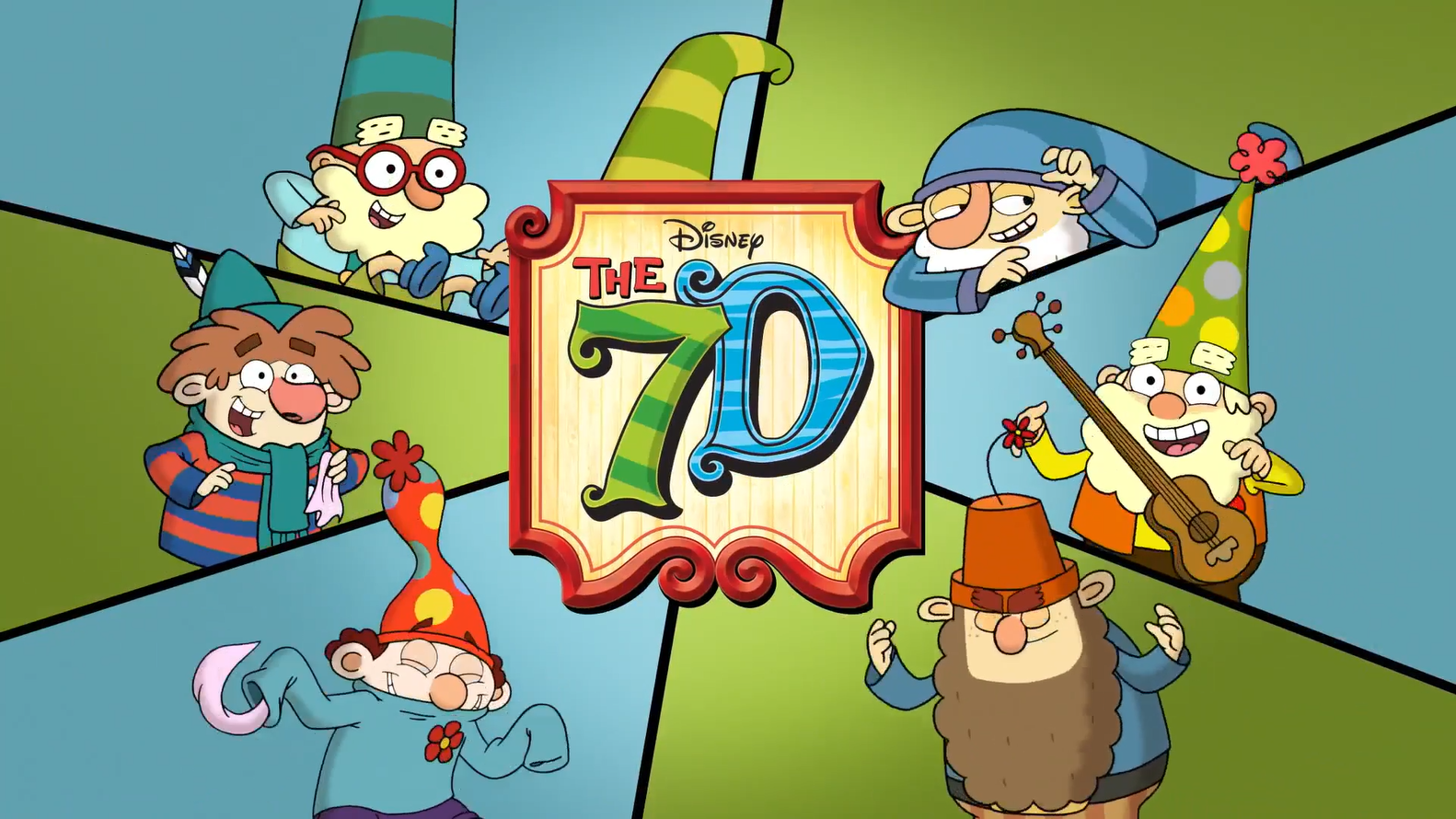 The 7D（七宝）七个小矮人新传 中文版+英文版 1-2季 迪士尼童话风搞笑动画-虎学网