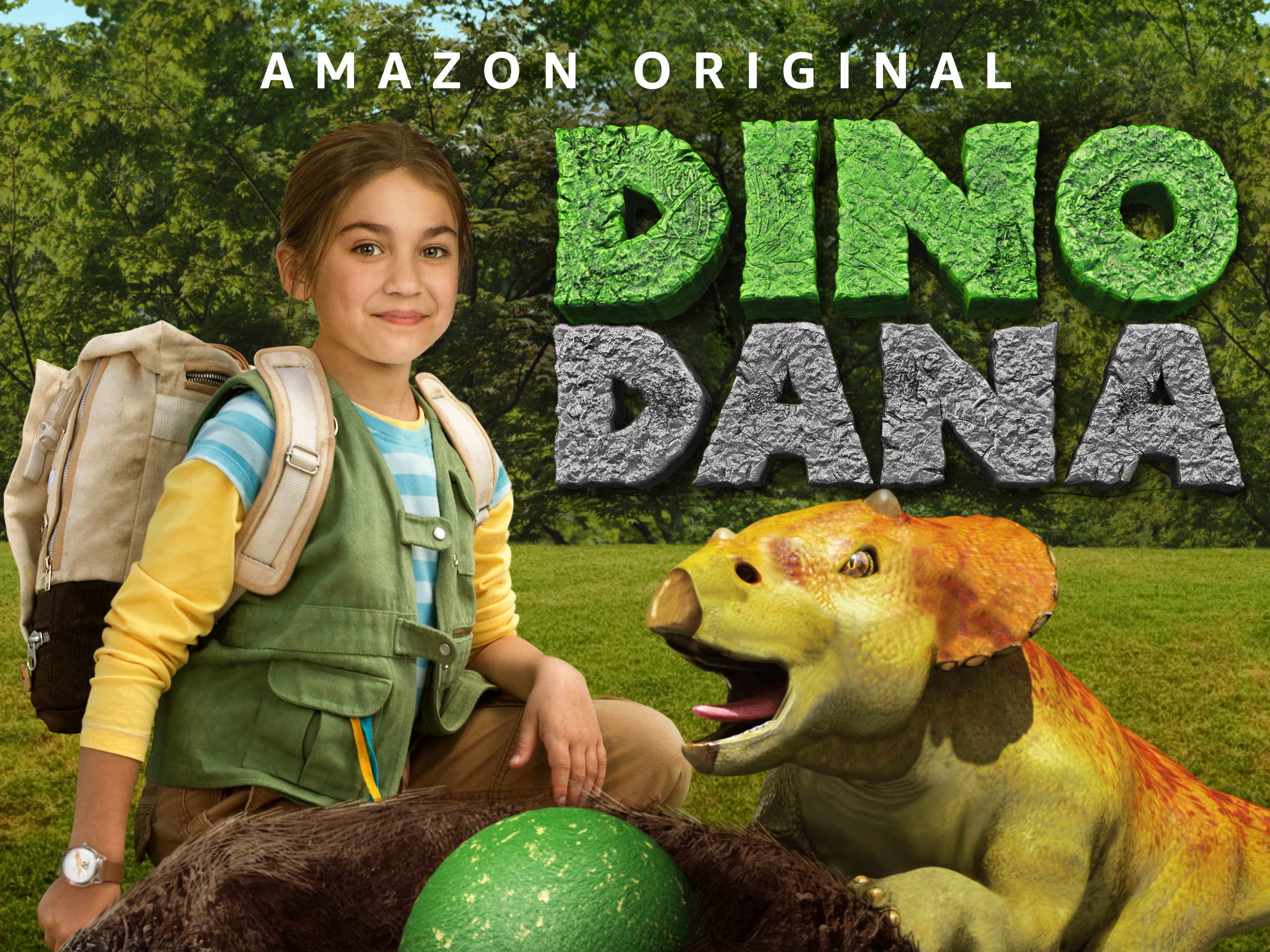 Dino Dana 达娜的恐龙世界 中文版+英文版 1-4季 1080P英文字幕 恐龙题材科普启蒙-虎学网
