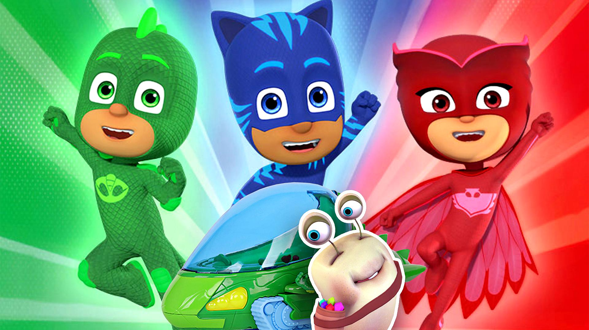睡衣小英雄PJ Masks 英法合拍Disney王牌学前动画 1-4季 英文字幕-虎学网