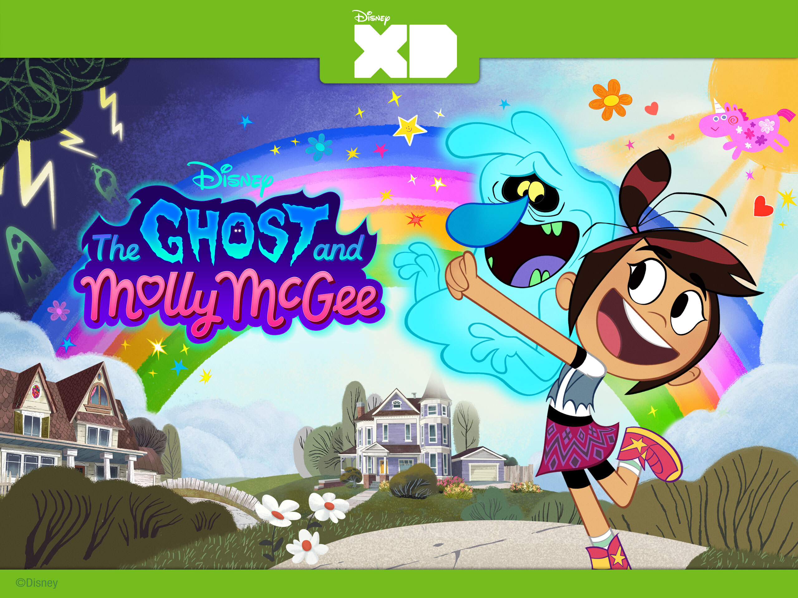 The Ghost and Molly McGee 幽灵与莫莉·麦琪 中文版+英文版 1-2季 迪士尼动画-虎学网