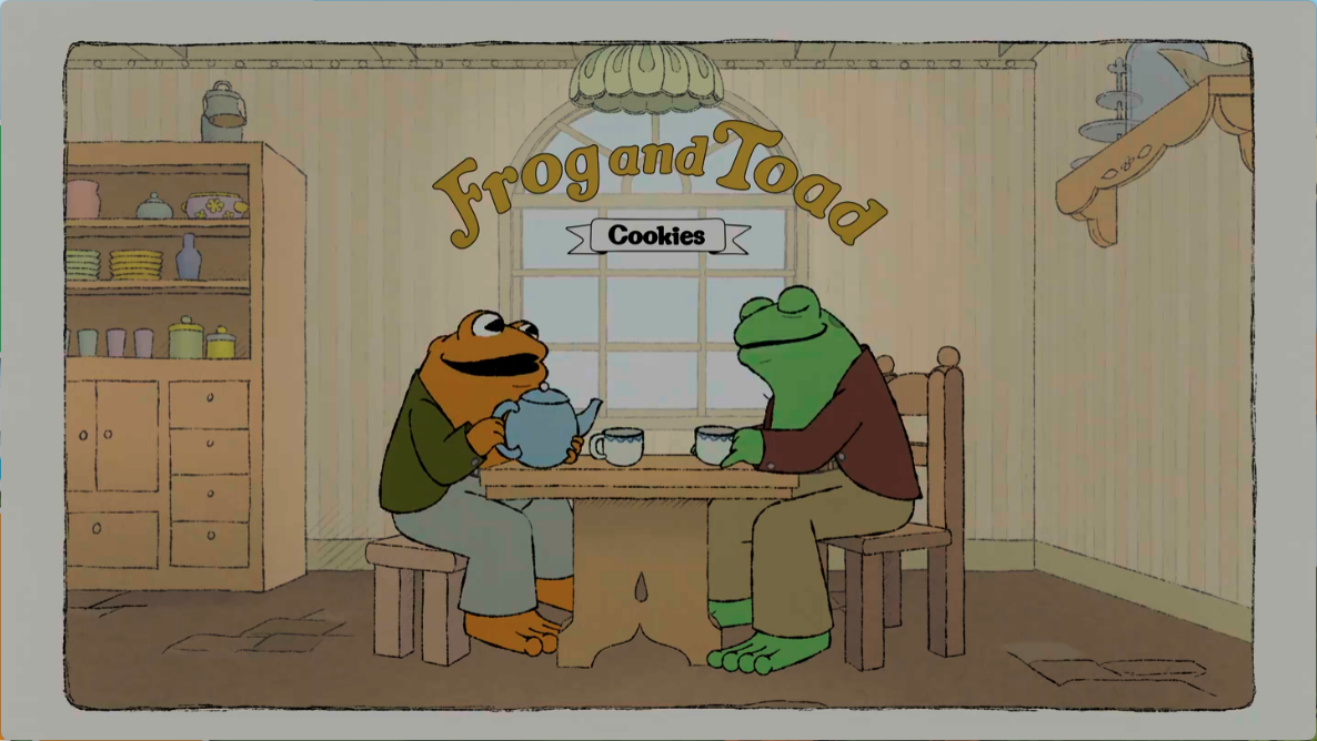 Frog and Toad 青蛙与蟾蜍 4K高清全2季17集 内嵌英文字幕 手绘水彩复古田园风-虎学网