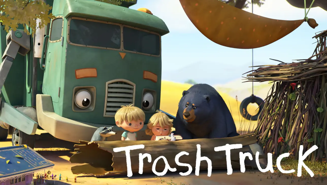 小汉克和垃圾车 Trash Truck 中文版+英文版 1-2季 1080P 低幼宝宝专属启蒙动画-虎学网