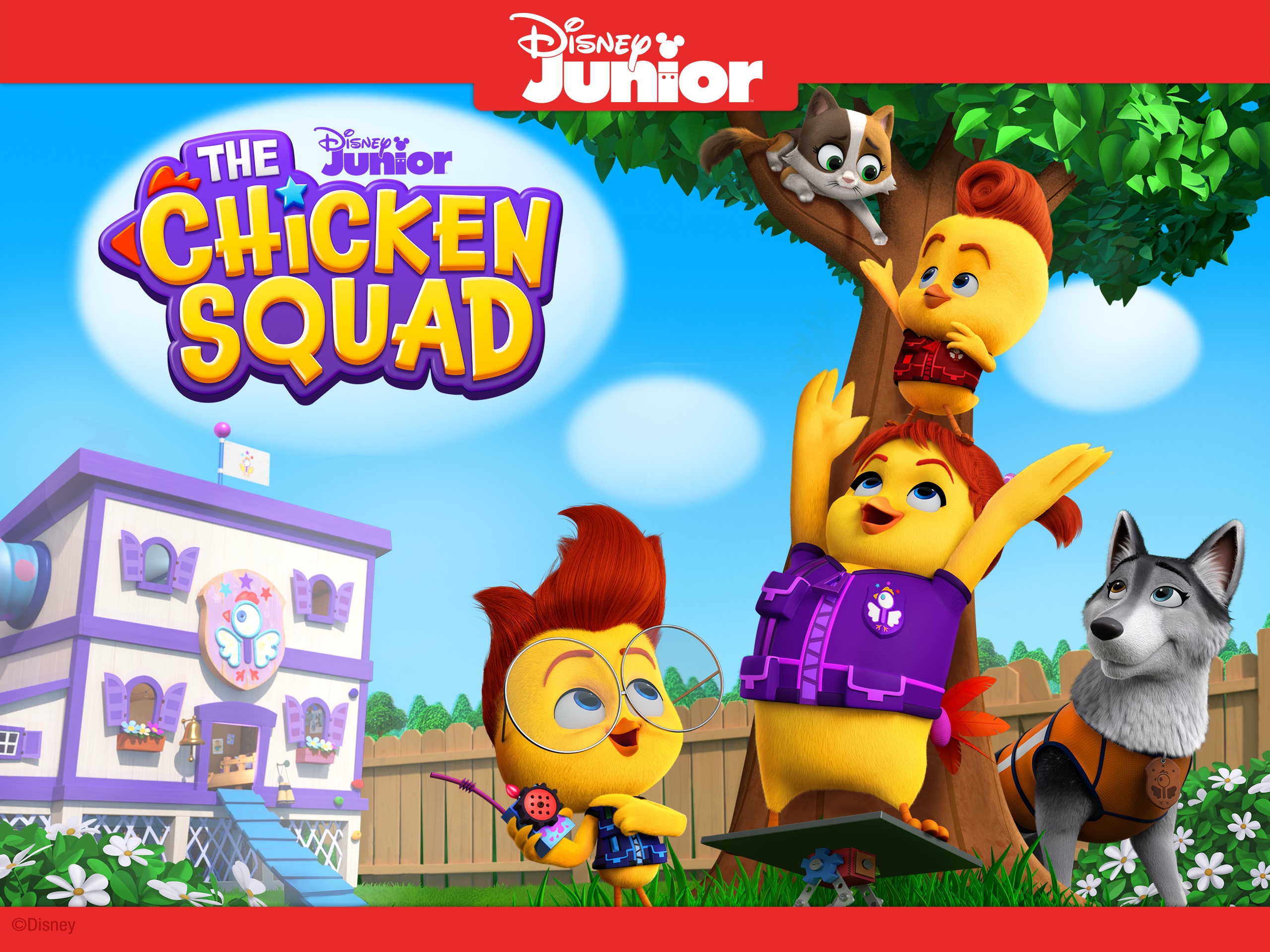 The Chicken Squad 小鸡特工队 全24集 1080P英文字幕 迪士尼 侦探逻辑启蒙动画-虎学网