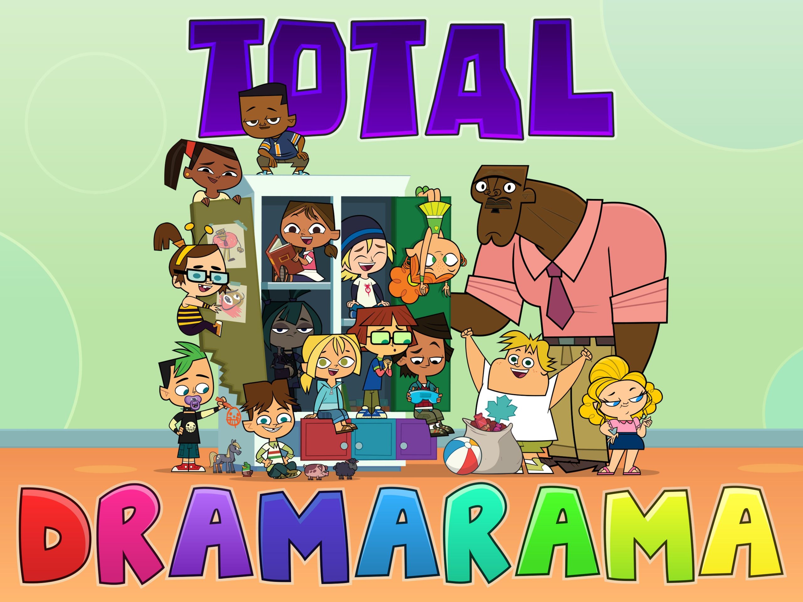 Total DramaRama 小鬼头大乱斗 1-3季 149集 1080P 英文字幕 美式校园口语进阶动画-虎学网