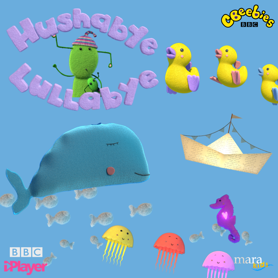 Hushabye Lullabye 乖乖睡摇篮曲 1-2季 BBC睡前安抚神曲 爆款低幼睡前动画-虎学网
