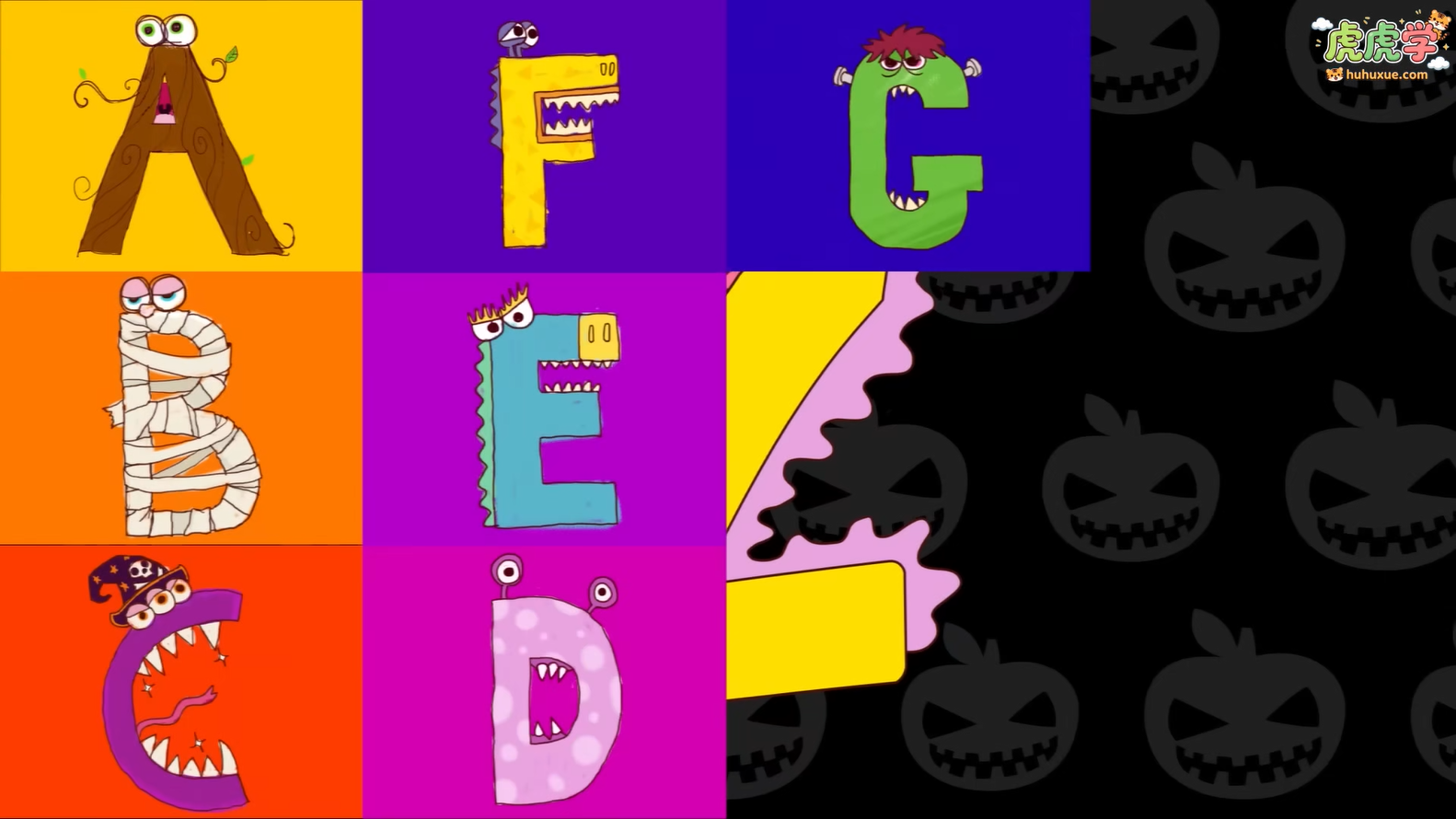 ZooZooSong 字母怪兽儿歌 ABC Kids Song 700集 1080P 英文字幕 YouTube顶级儿歌频道-虎学网