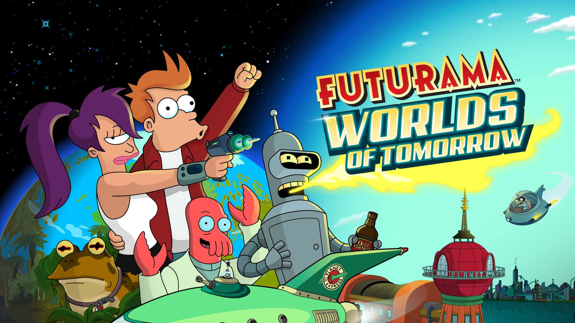 Futurama 飞出个未来 1-13季+4部大电影 1080P高清 美式科幻经典动画-虎学网