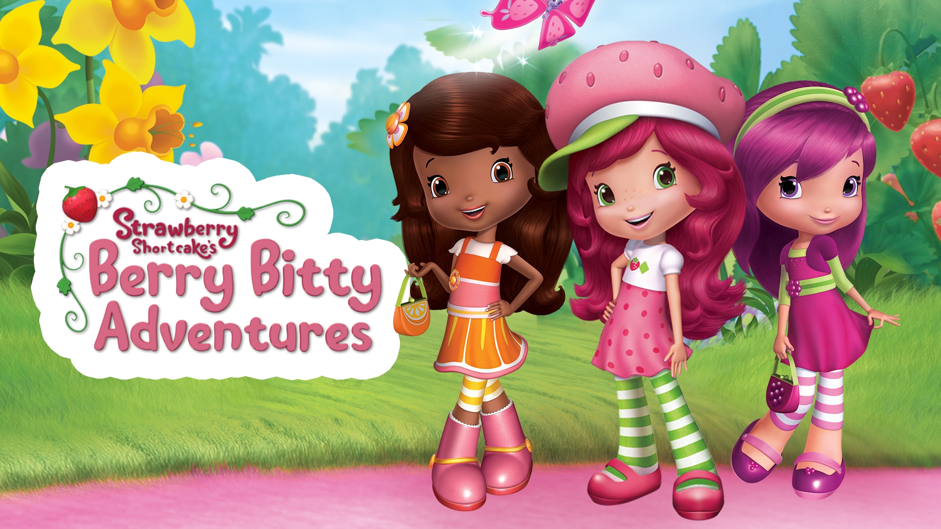 Strawberry Shortcake: Berry Bitty Adventures 草莓甜心:莓家小姐妹历险记 中文版+英文版 1-4季 1080P 英文字幕-虎学网