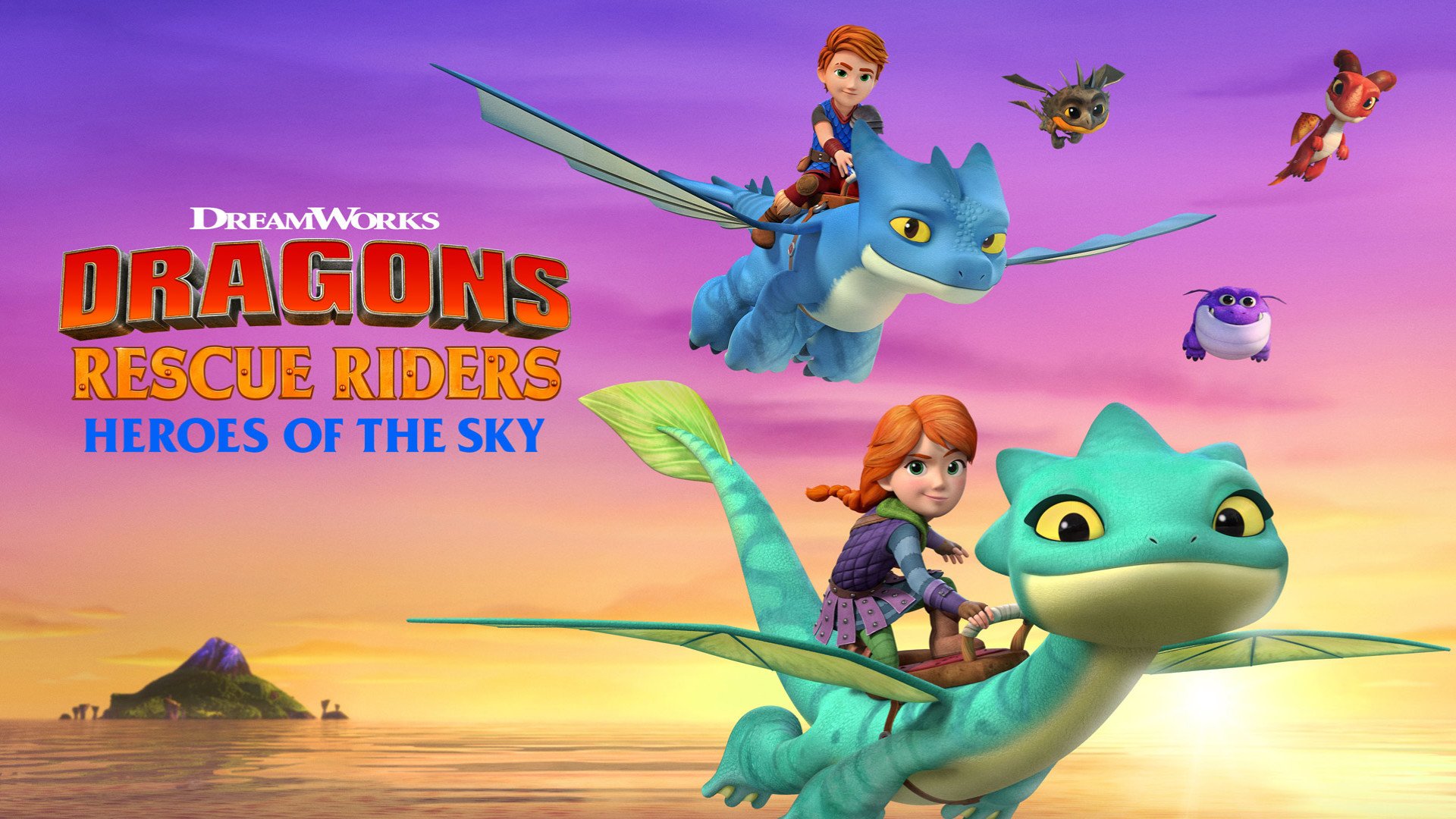 Dragons Rescue Riders 救援骑士 1-6季 1080P中英字幕 Netflix奇幻救援优选动画-虎学网