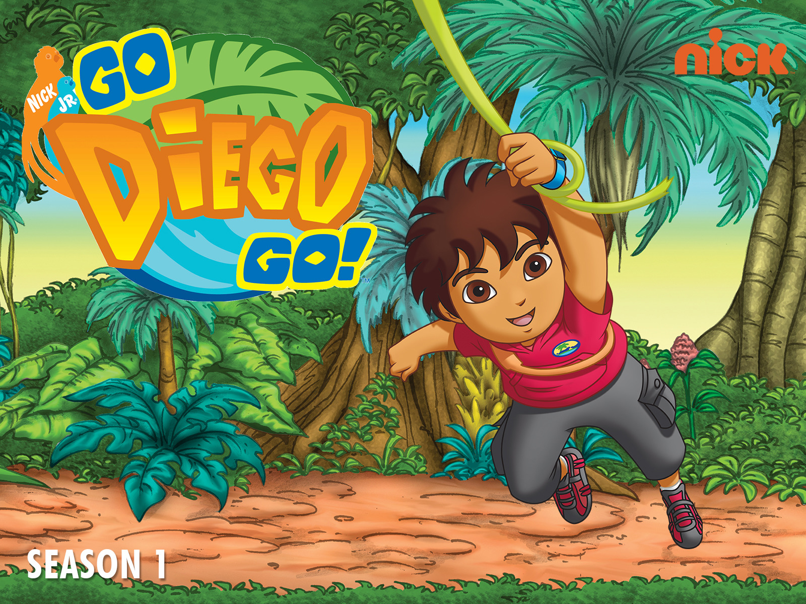 Go Diego Go! 出发吧！迪亚哥 中文版+英文版 1-4季 美音+动物题材启蒙动画-虎学网