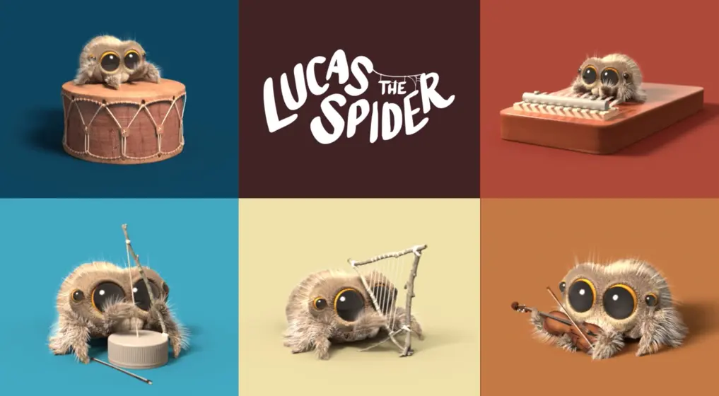 Lucas the Spider 小蜘蛛卢卡斯 121集 1080P 中英文字幕 超萌治愈系3D动画-虎学网