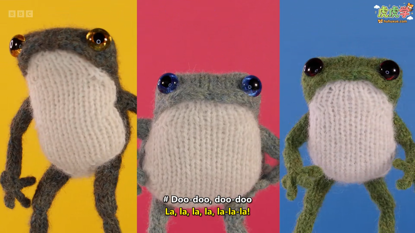 Froglets 针织小青蛙 26集 1080P英文字幕 BBC全新英式低幼真人木偶剧-虎学网
