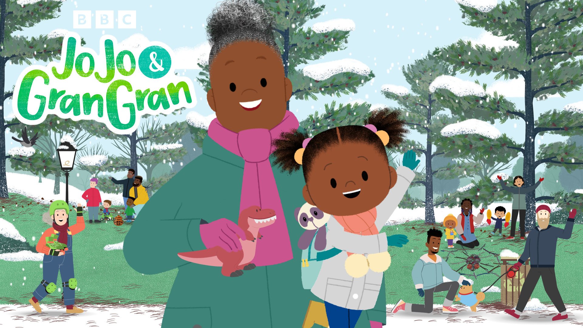 JoJo & Gran Gran 乔乔和格兰格兰 1-3季 1080P英文字幕 BBC出品 低幼家庭温情动画-虎学网