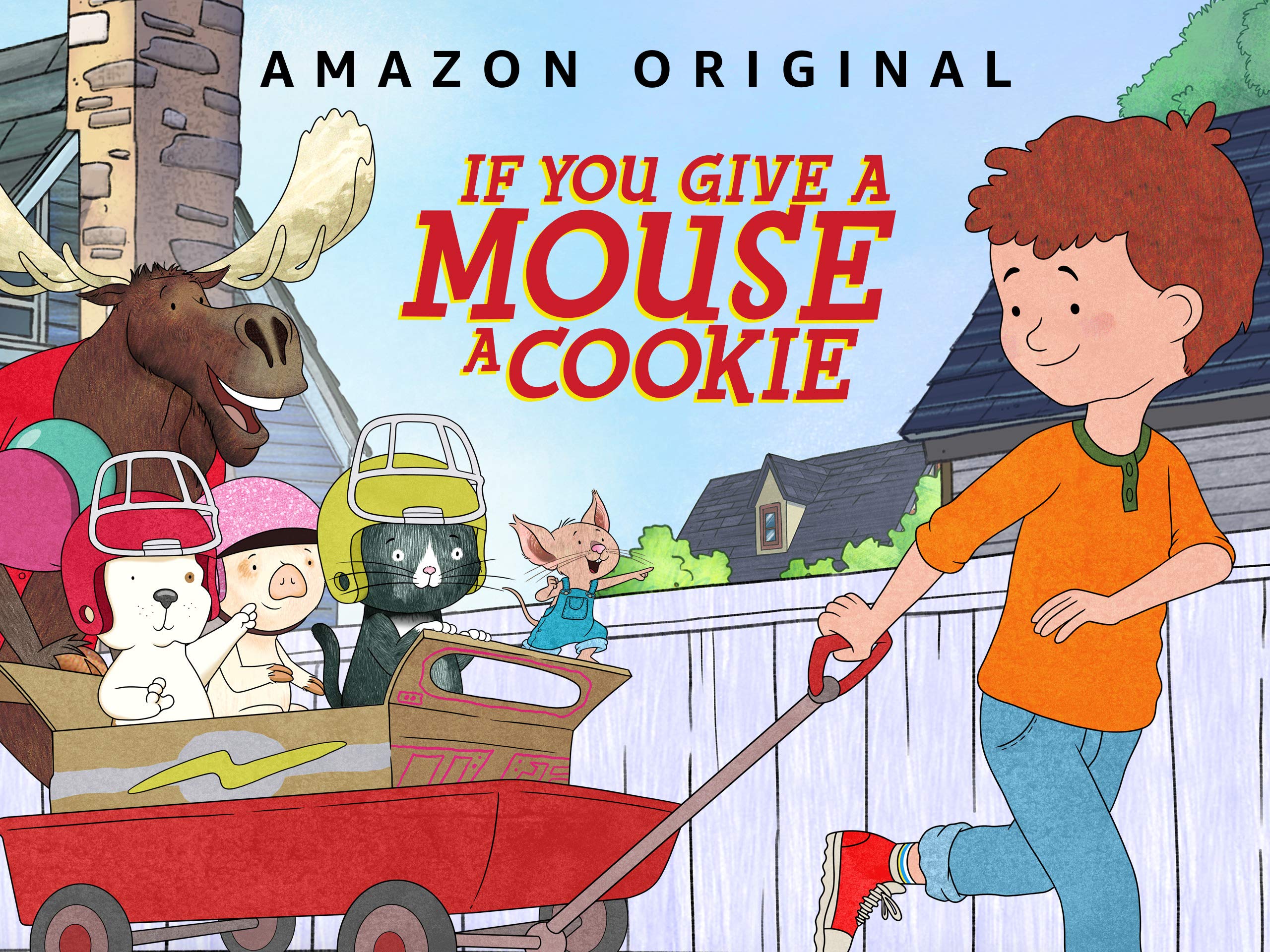 If You Give a Mouse a Cookie 如果你给老鼠吃饼干 1-2季+绘本 1080P英文字幕-虎学网