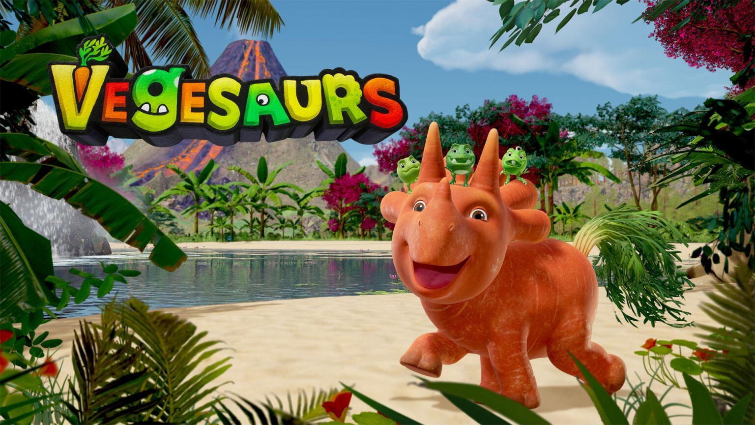 蔬菜恐龙 Vegesaurs 1-4季 1080P英文字幕 BBC英式低幼奇幻恐龙题材动画-虎学网