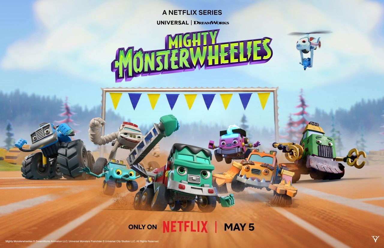 Mighty MonsterWheelies 无敌怪物车队 1-2季 1080P英文字幕 怪兽工程车冒险动画-虎学网