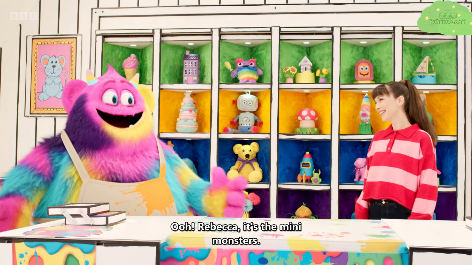 Monster Makes 小怪物创意工厂 19集 1080P英文字幕 BBC学前真人+动画混合节目-虎学网