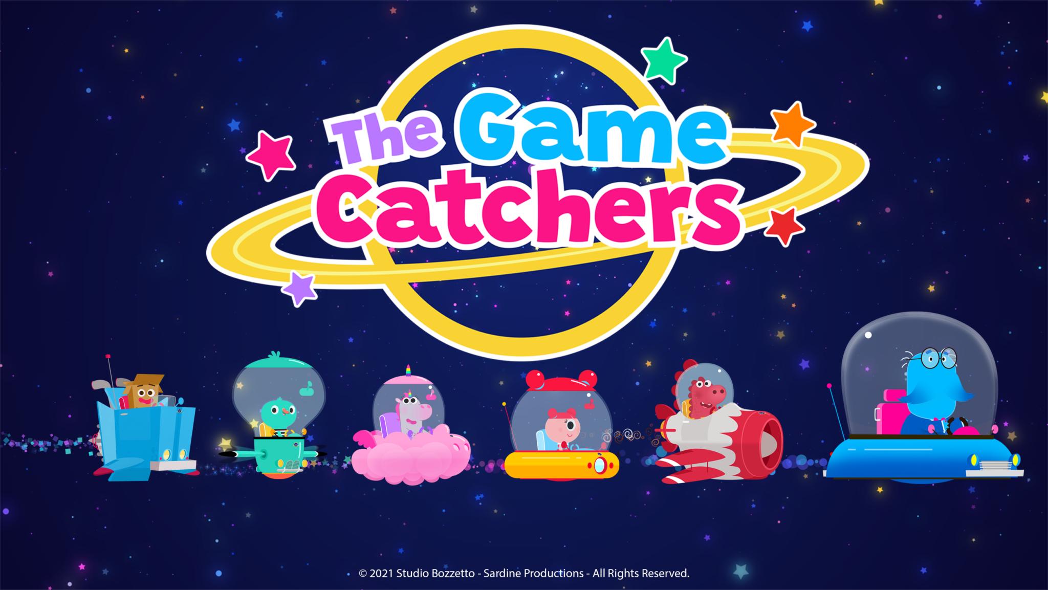 The Game Catchers 游戏捕手 1-2季 1080P英文字幕 BBC低幼太空趣味动画-虎学网