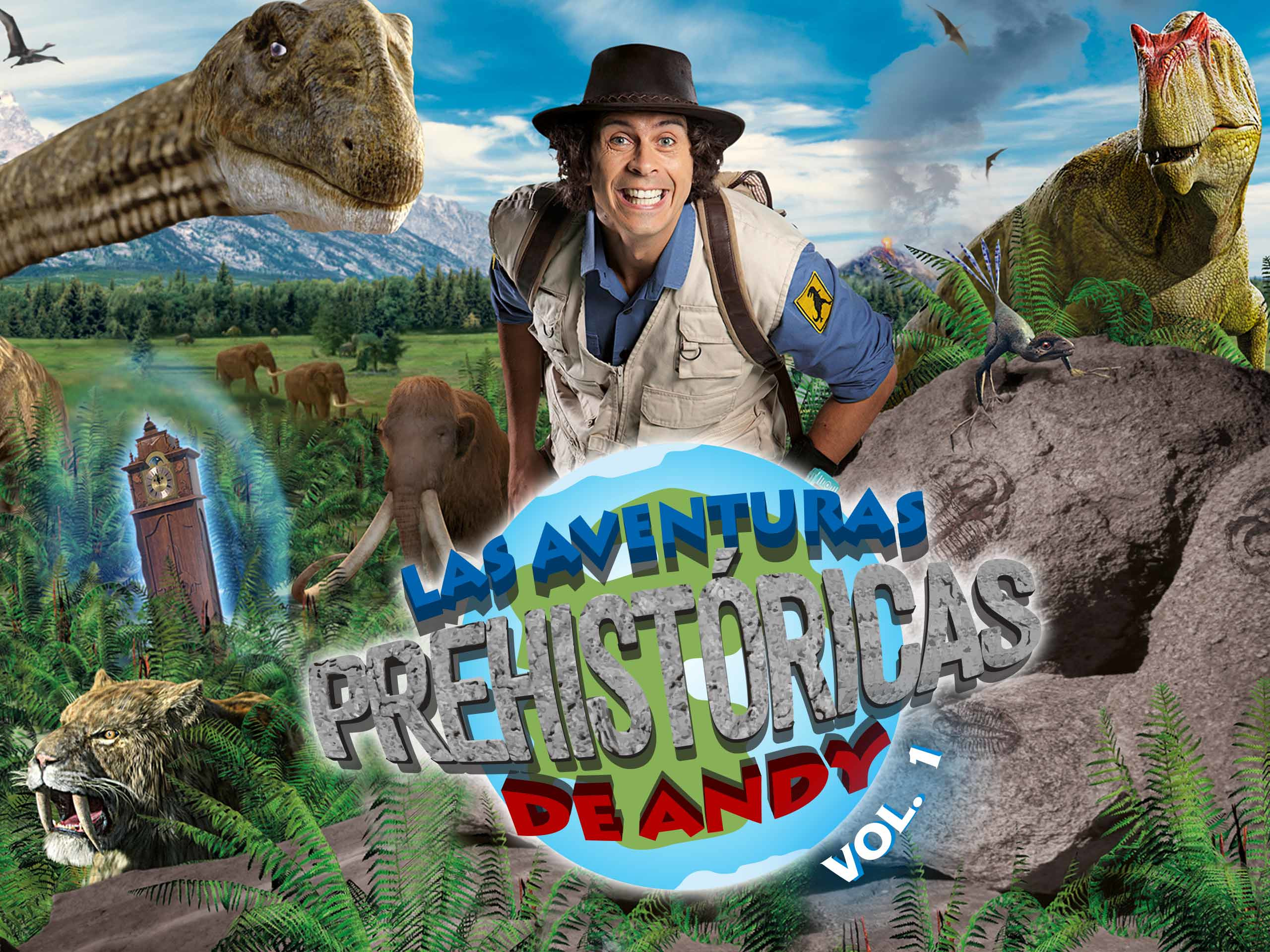 Andy's Prehistoric Adventures 安迪的史前冒险 中文版+英文版 25集 1080P英文字幕 BBC出品-虎学网