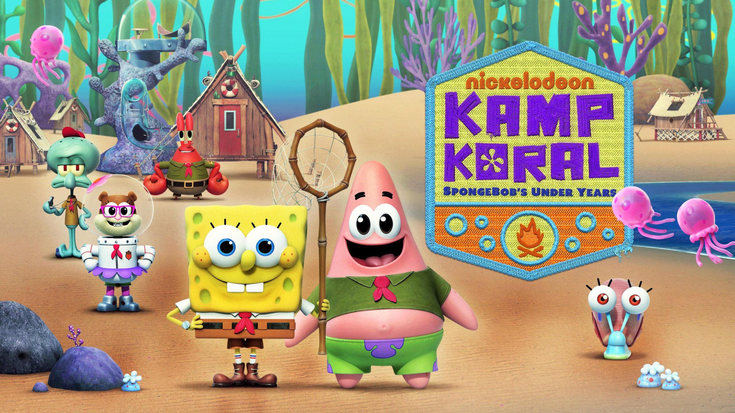 珊瑚营地：海绵宝宝少年时代 1-2季 1080P英文字幕 Kamp Koral - SpongeBob's Under Years-虎学网